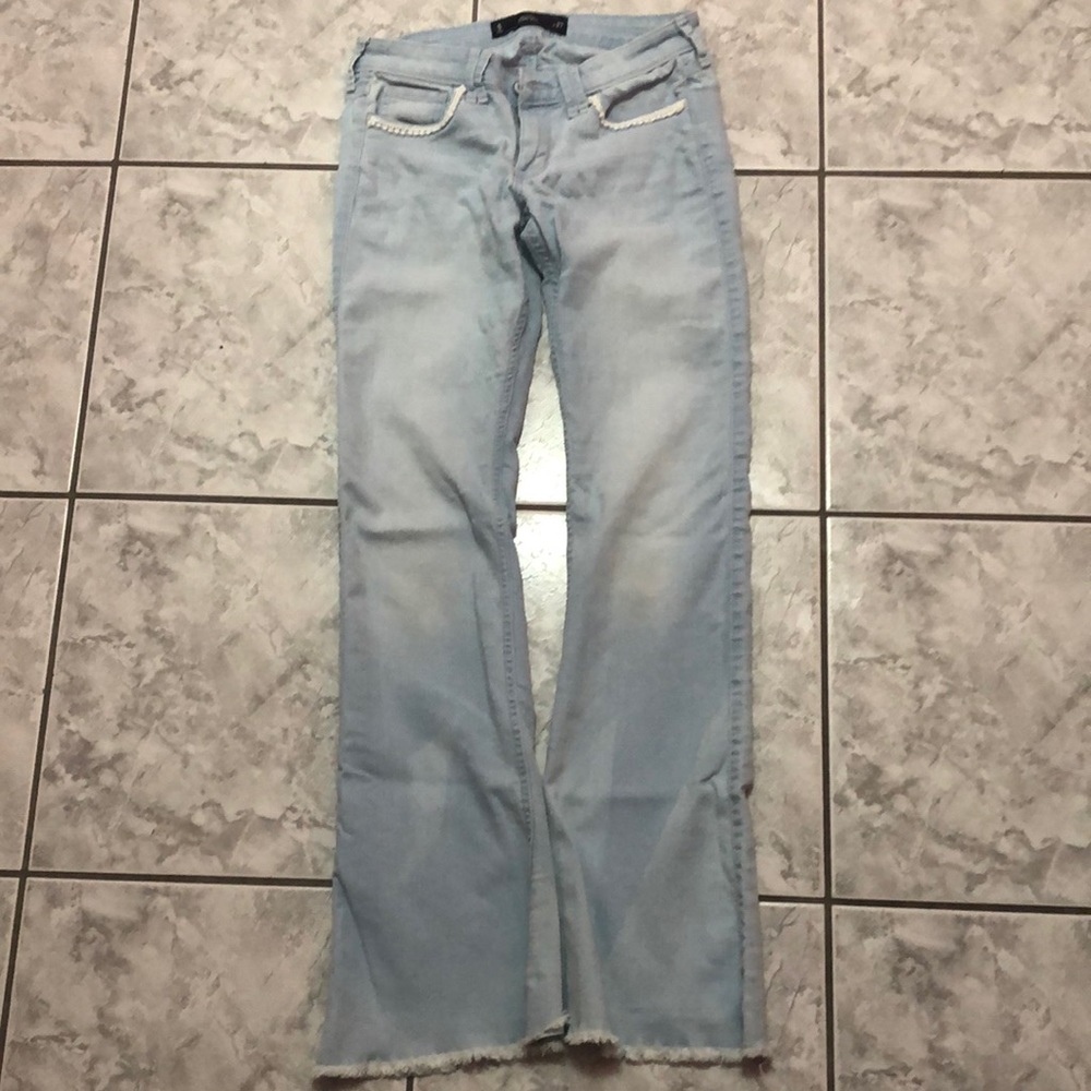 Hollister flare non high rise jeans